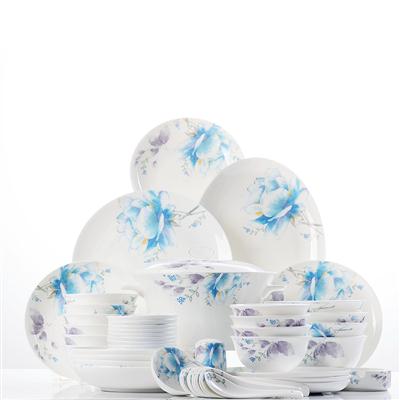嗯啊大鸡巴用力插好舒服视频48头聆听花开骨瓷礼品餐具套装
